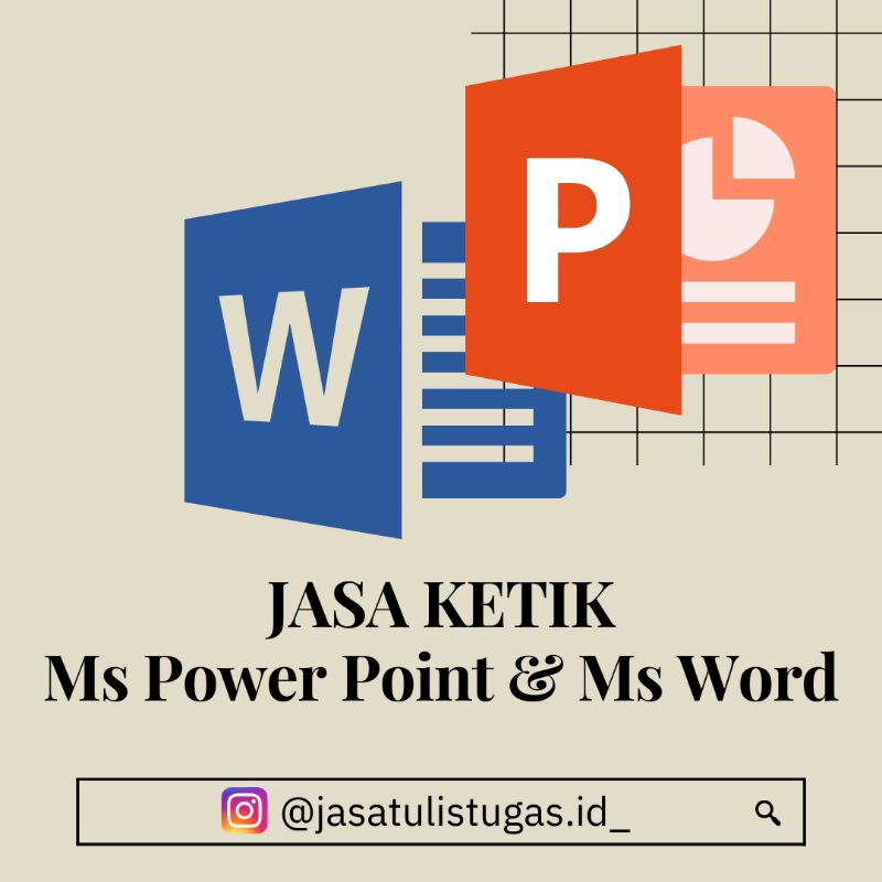 

JASA KETIK (Aesthetic) || PPT/Word/Pdf