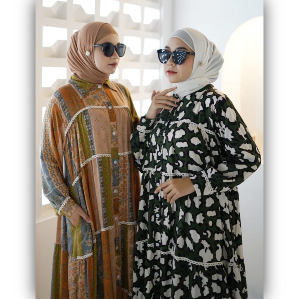 NAMARA DRESS MOTIF | GAMIS CANTIK