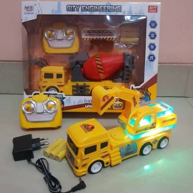 Mobil Remot Control Truk Kontruksi