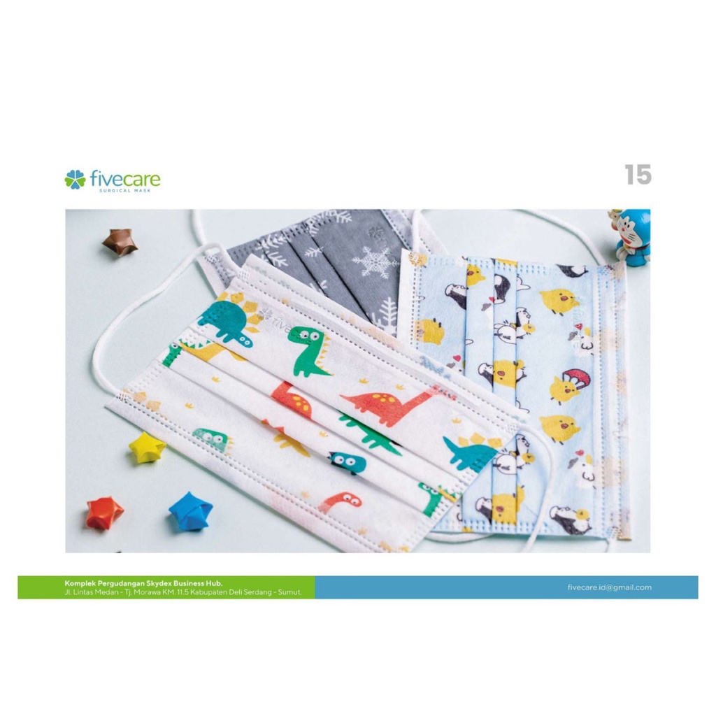 Fivecare Kids ( masker medis anak anak)