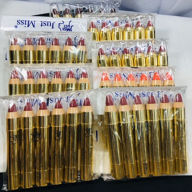 Lipstik just Miss emas model putar