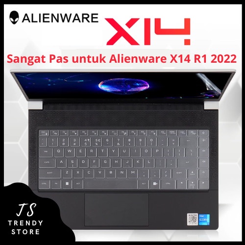 Keyboard Protector Dell Alienware X14 R1 2022 Gaming Laptop Silikon