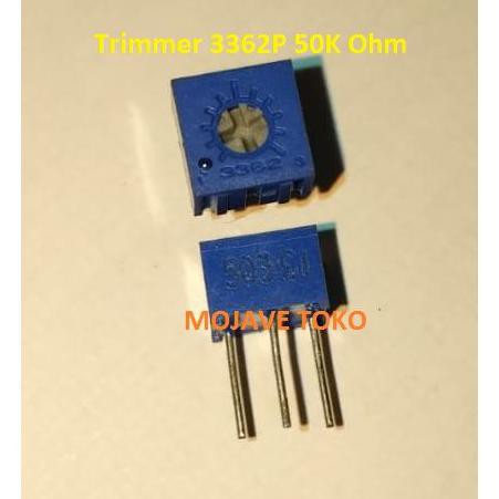 Trimmer 50K Ohm 3362P 503 P/N: 3362P-1-503 Mojav22 Ayo Beli