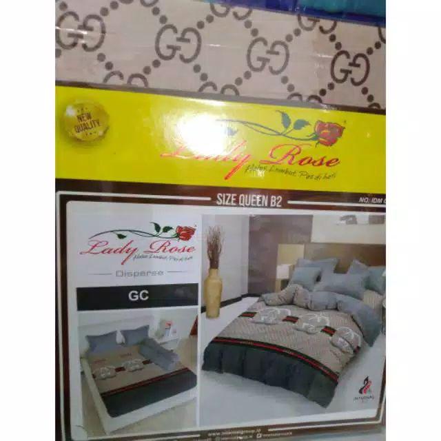 Sprei Lady Rose  Motif Gc