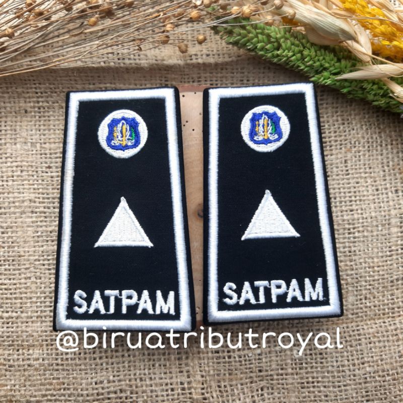 PANGKAT SATPAM / BROS SATPAM GOLONGAN KEPANGKATAN PELAKSANA / PANGKAT SATPAM TERBARU - SECURITY