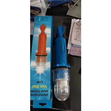 Senter kapal Vanstar v188 lampu kapal lampu kedip lampu ikan