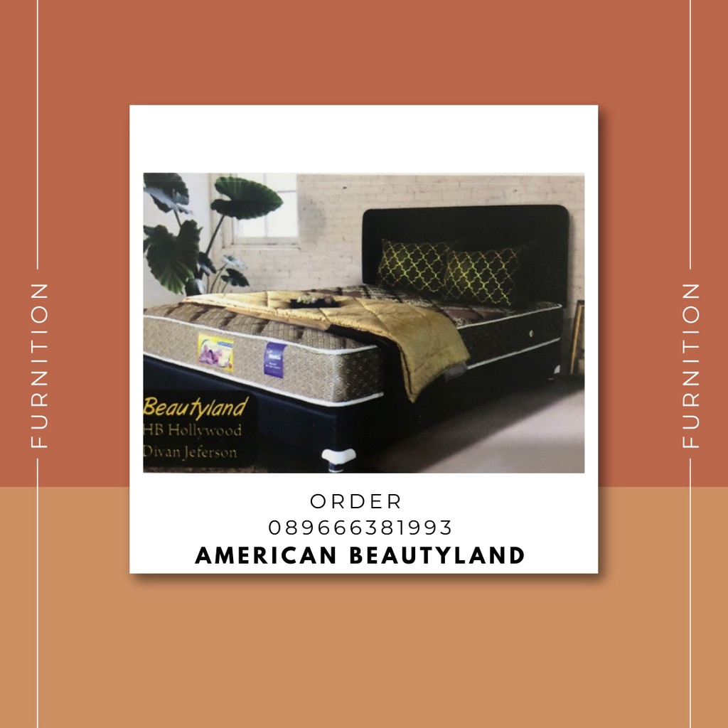 Sale Springbed Set American Beautyland Bonus Bantal