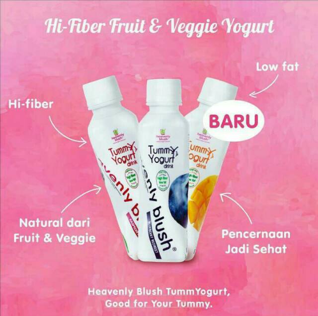 

HEAVENLY BLUSH TUMMY YOGURT DRINK PER DUST BEST SELLER