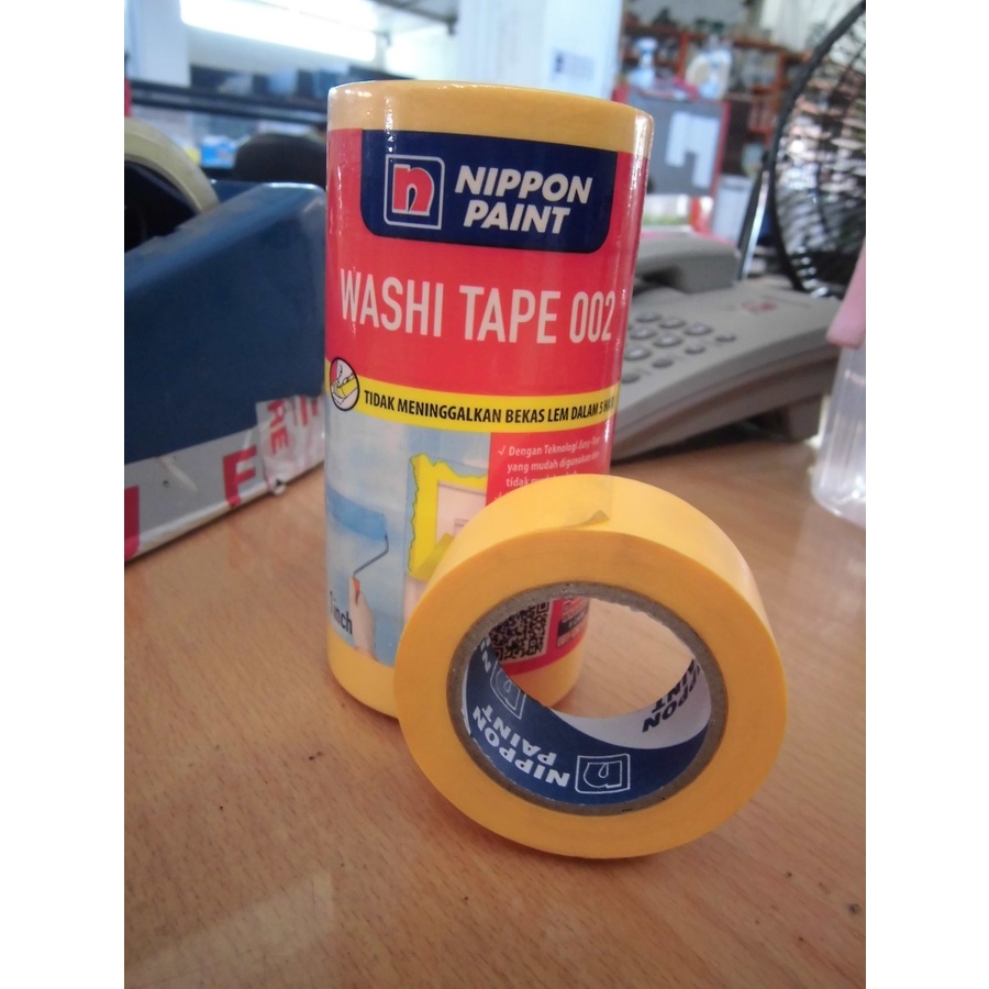 Jual Nippon Paint Washi Tape 002 1inc x 15m Painting Tape / Lakban Cat