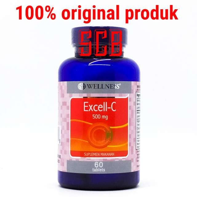 Wellness Excell-C 500mg - Isi 60 Tablet