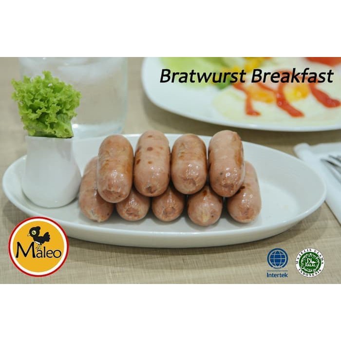 

Sosis MALEO - Bratwurst Breakfast 21/25 (1kg) - isi 40