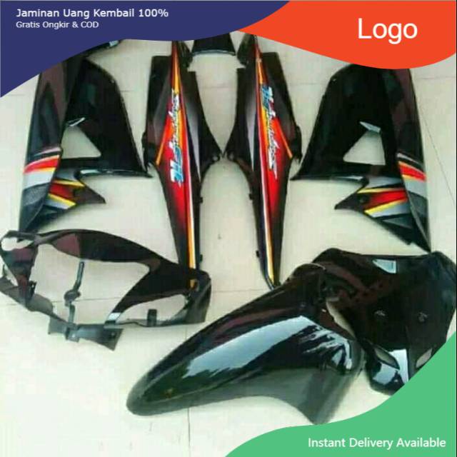 cover body halus honda supra fit new 2006 2007