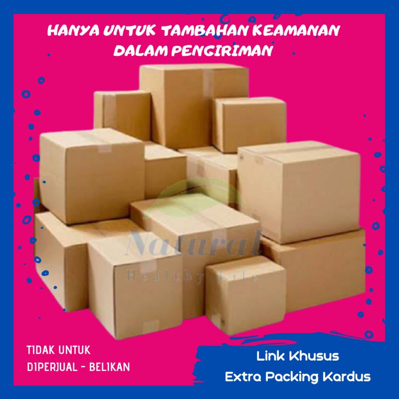 Extra Packing Kardus Khusus untuk Pengiriman. Tidak untuk Dijual