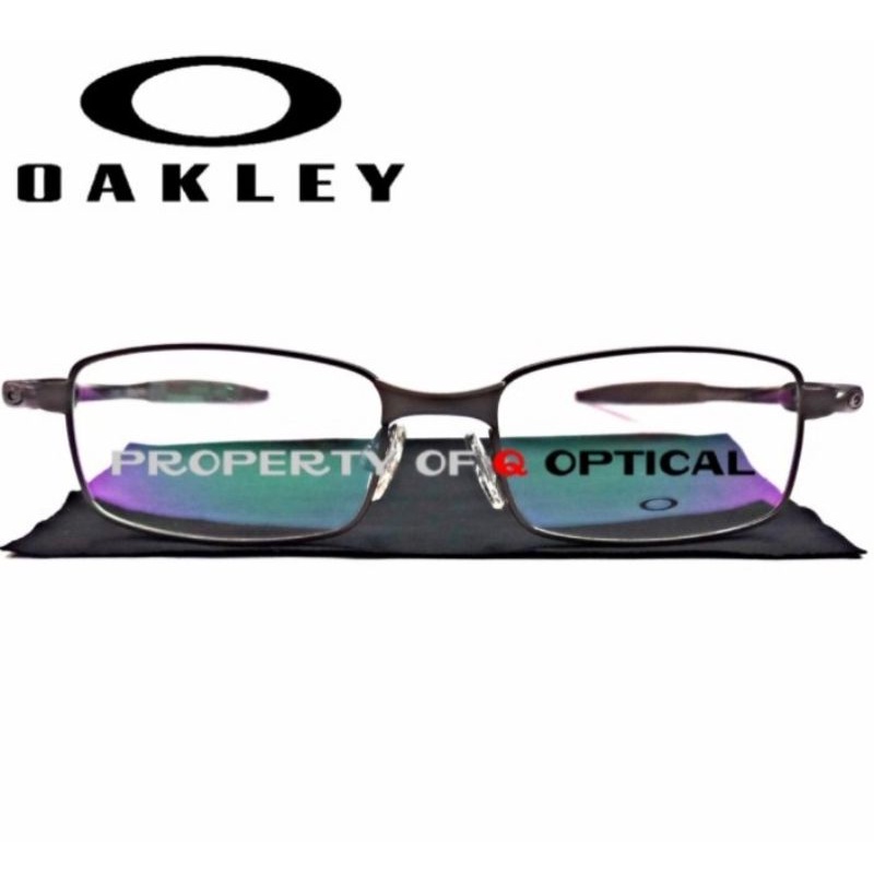 Kacamata Frame Titanium Sporty Oakley Coilover (OX5043-S51) Smoke Gun