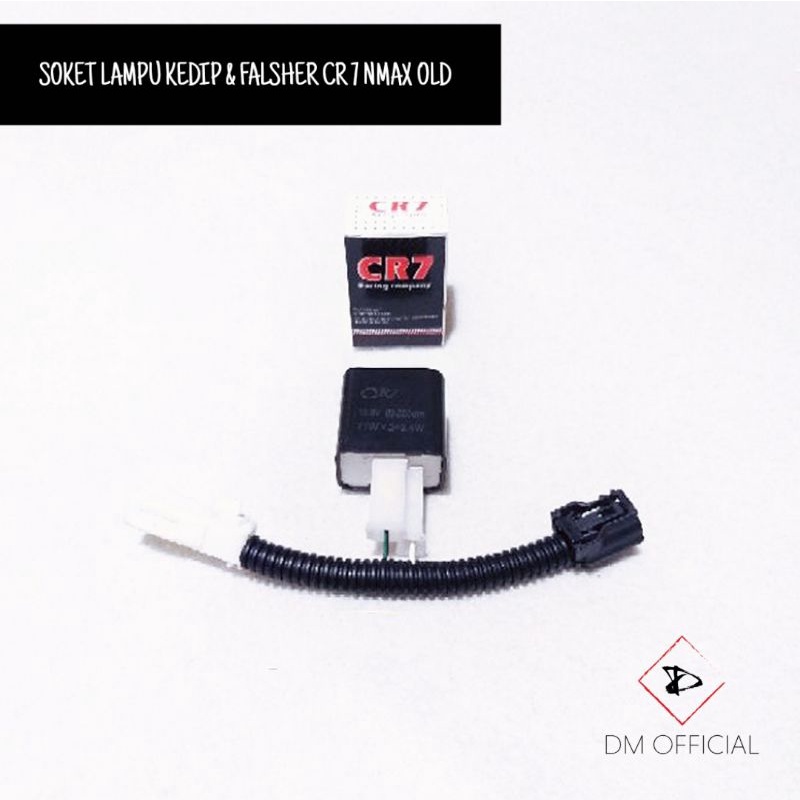 SOKET LAMPU REM KEDIP & FLASHER CR 7 YAMAHA NMAX OLD 2015-2019