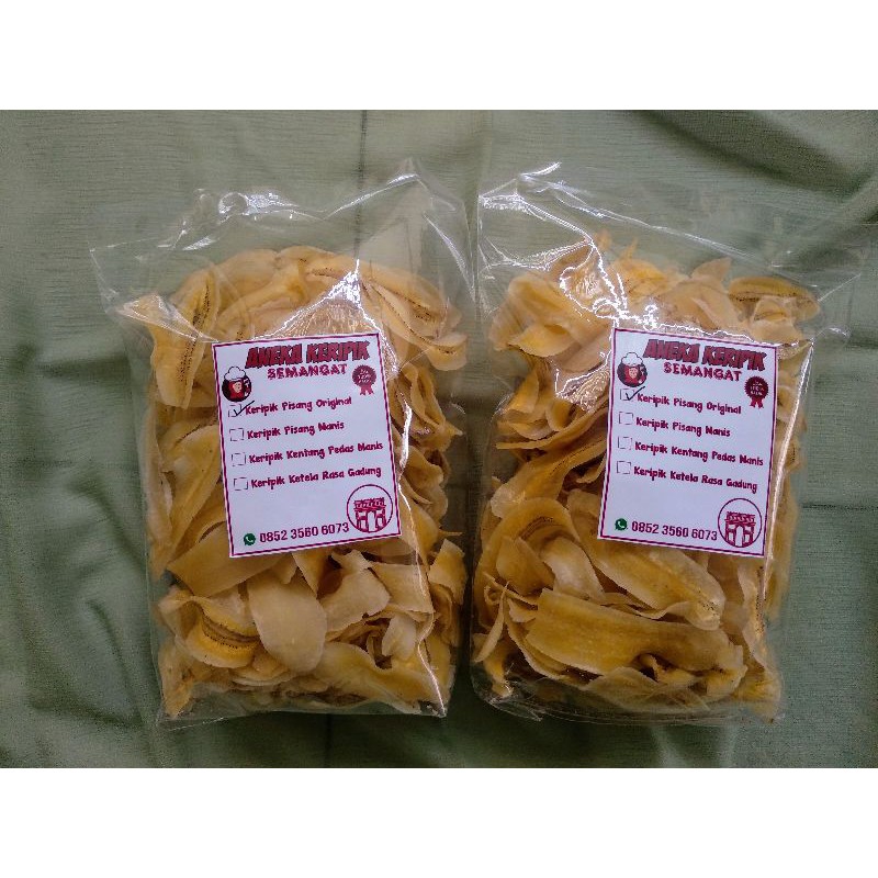 

Keripik Pisang Asin SEMANGAT