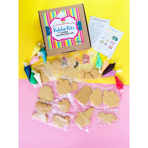 

Kiddie kits / DIY decorating cookies by jeehans cookies / cookies karakter /kue hias
