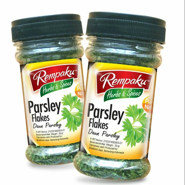 

Parsley Kering / Daun Parsley / Parsley Flakes -Premium Quality / Rempaku /20gram