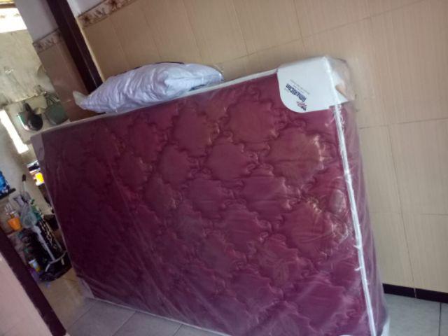 [american Pillo] Kasur Springbed American Tipe Superior Bonus Bantal/guling