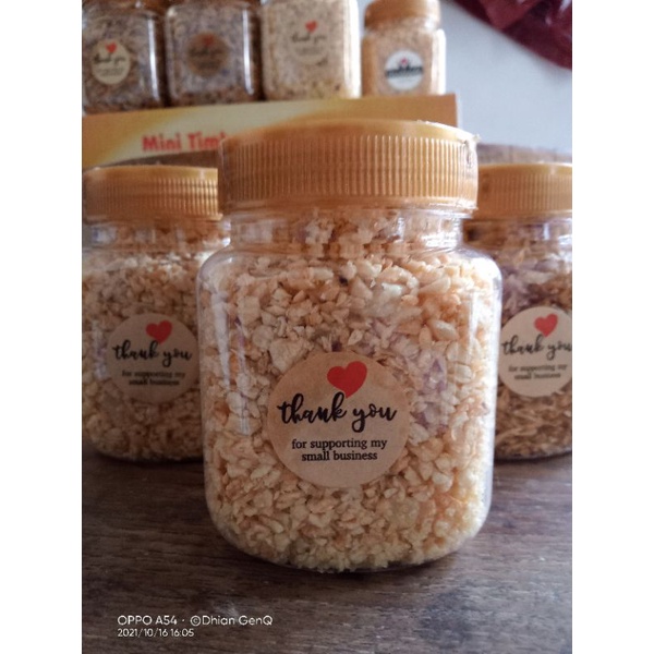 

DG - BAWANG PUTIH GORENG / MINCED GARLIC / BAWANG PUTIH CINCANG GORENG