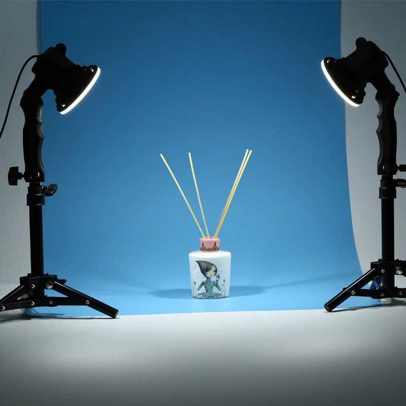 SH Lampu Portable Photo Studio 12W 5500K Light Stand 37cm - PSX-51