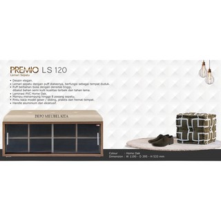Activ Furniture Premio LS 120 Lemari Sepatu Sofa Activ Furniture Premio LS 120 Lemari Sepatu Sofa