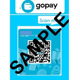 

(G6O2) ★ Akrilik A5 + POSTER BARCODE NO MEJA QRIS //Premium@product