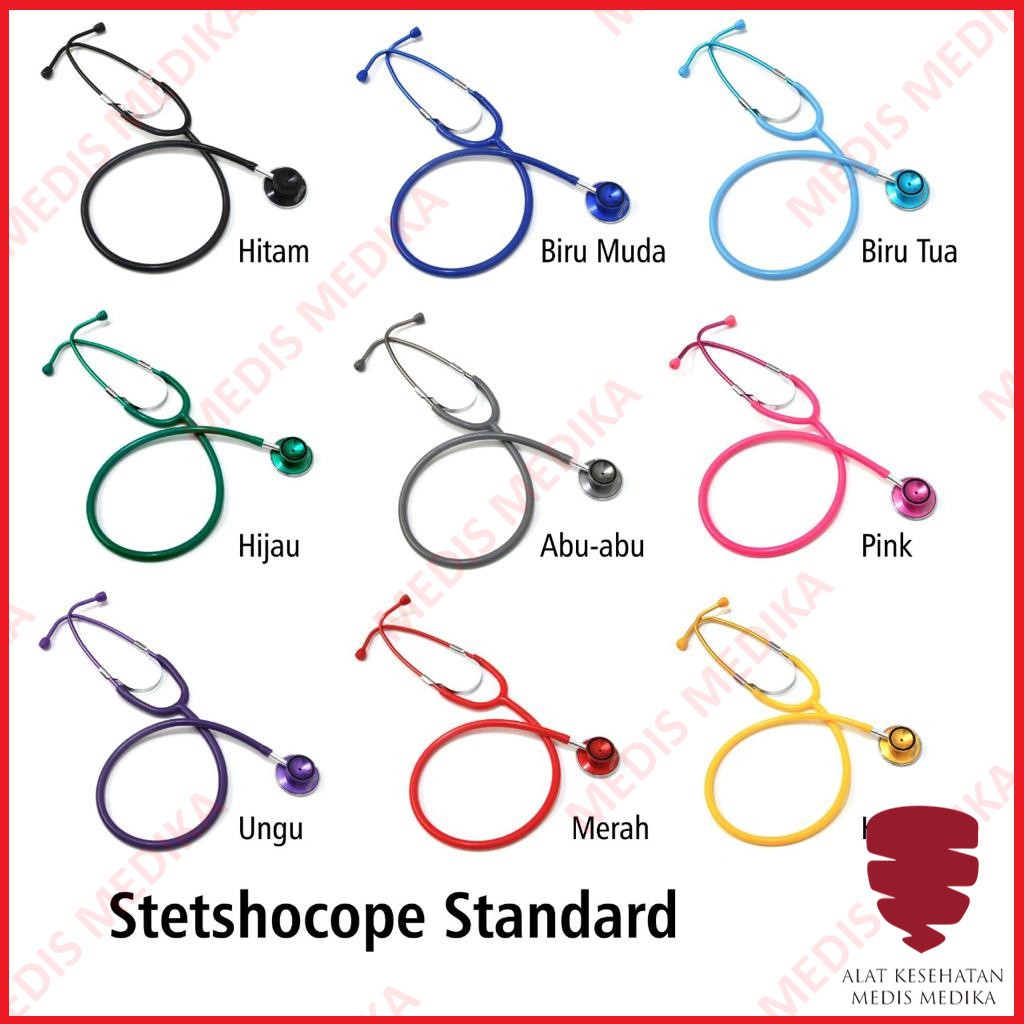 Stethoscope Standard OneMed Warna Stetoskop Ekonomis Alat Rumah Sakit