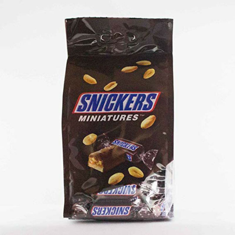 

Cokelat SNICKERS Miniatures isi 220gram - Terenak Termurah