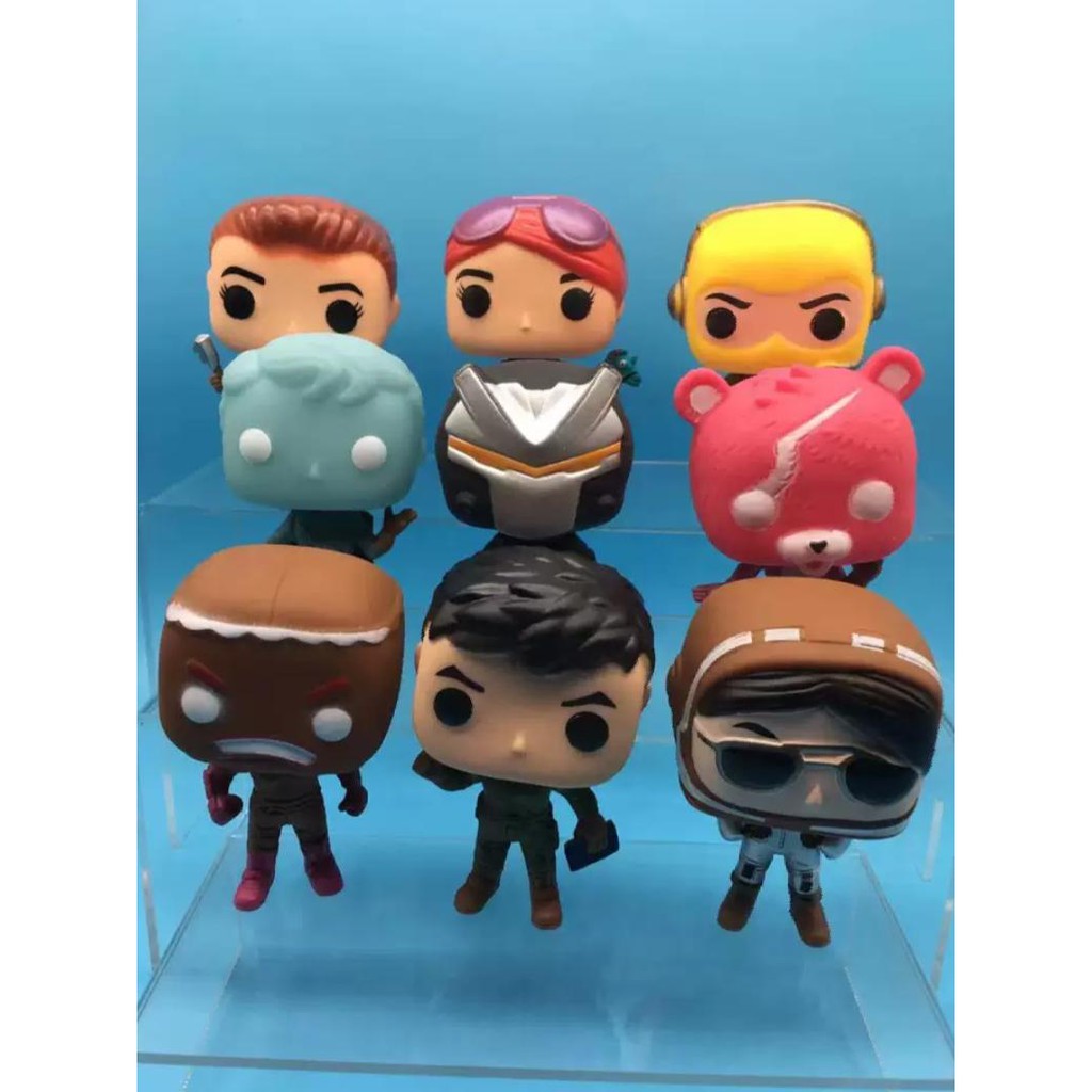 Action Figure Set Fortnite Battle Royale Funko Pop Pajangan Hiasan Kue Topper Cake