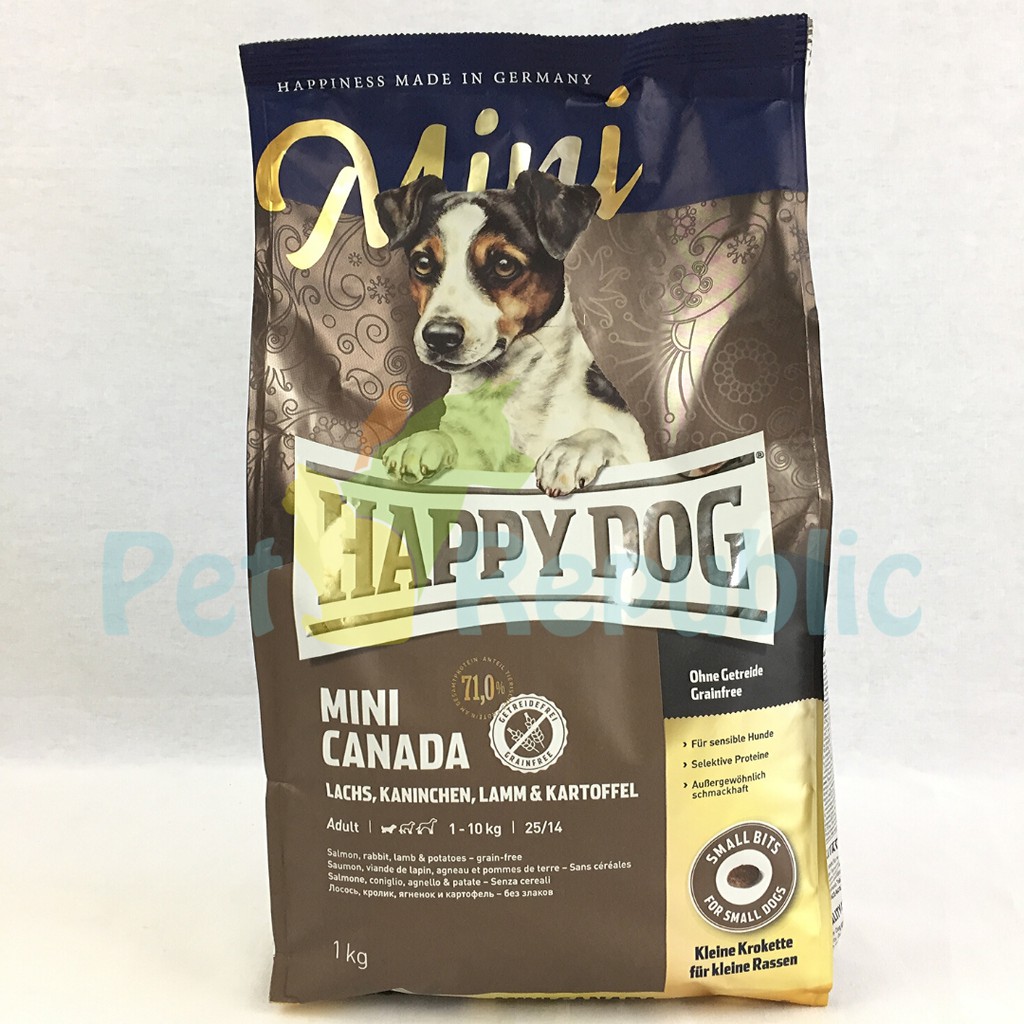

HAPPYDOG Makanan Anjing Supreme Mini Canada 1kg