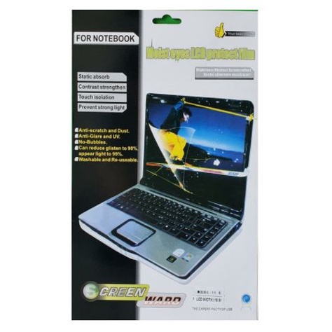 Screen guard Laptop 11.6 inch black anti dust uv gores - Lcd Protector ward 11.6inch notebook monitor