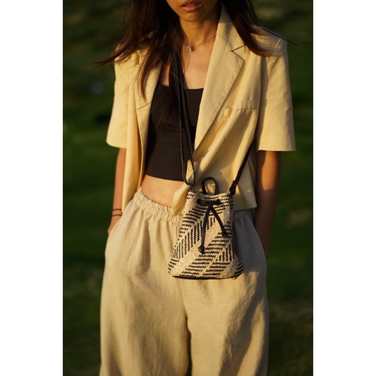 Aesthetic Rattan Bag (Tas Rotan Pantai Bali)