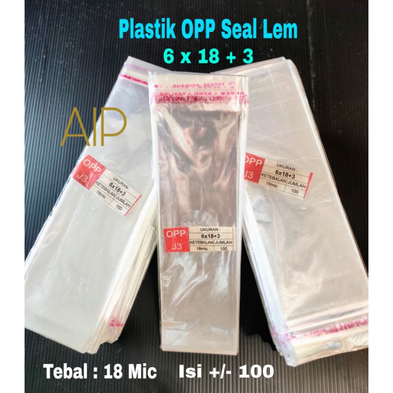 

Plastik opp seal lem 6 x 18 + 3