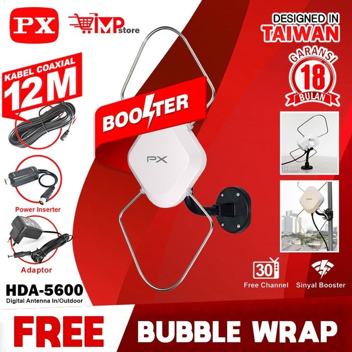 Jual Antena Digital TV Indoor outdoor Px Hda-5600 seperti hda 5000 hda5000 Berkualitas