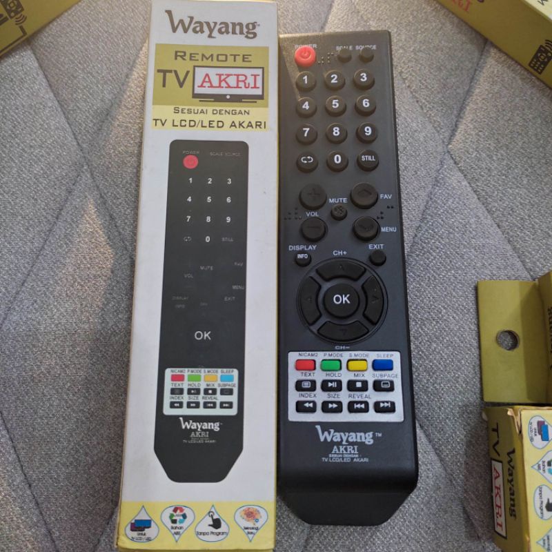 Remot TV AKARI LED