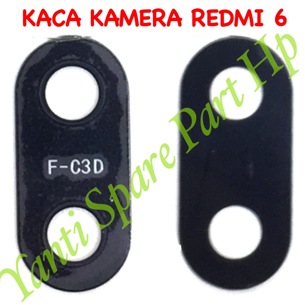 Kaca Kamera Xiaomi Redmi 6 Original Terlaris New