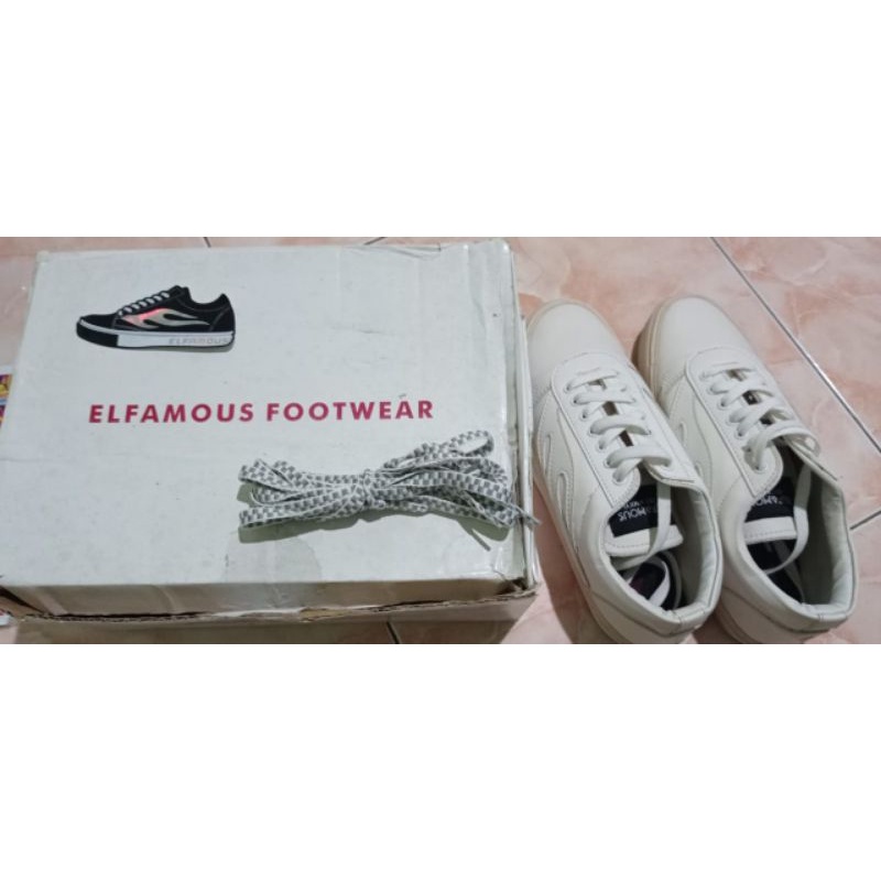 Sepatu ELFAMOUS ONYX UV LEATHER