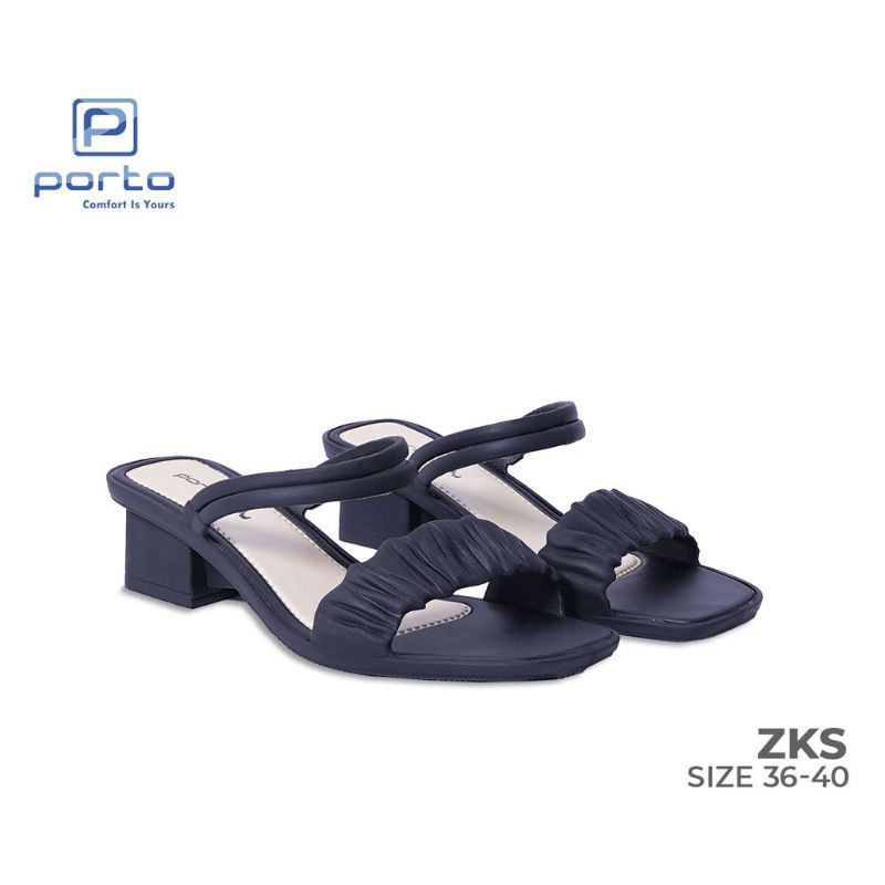 Sandal jelly wanita WADGES porto lady zks hak tahu