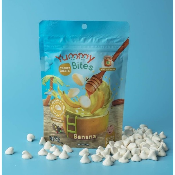 Yummy Bites Melts - Yogurt Bayi 1 Tahun+