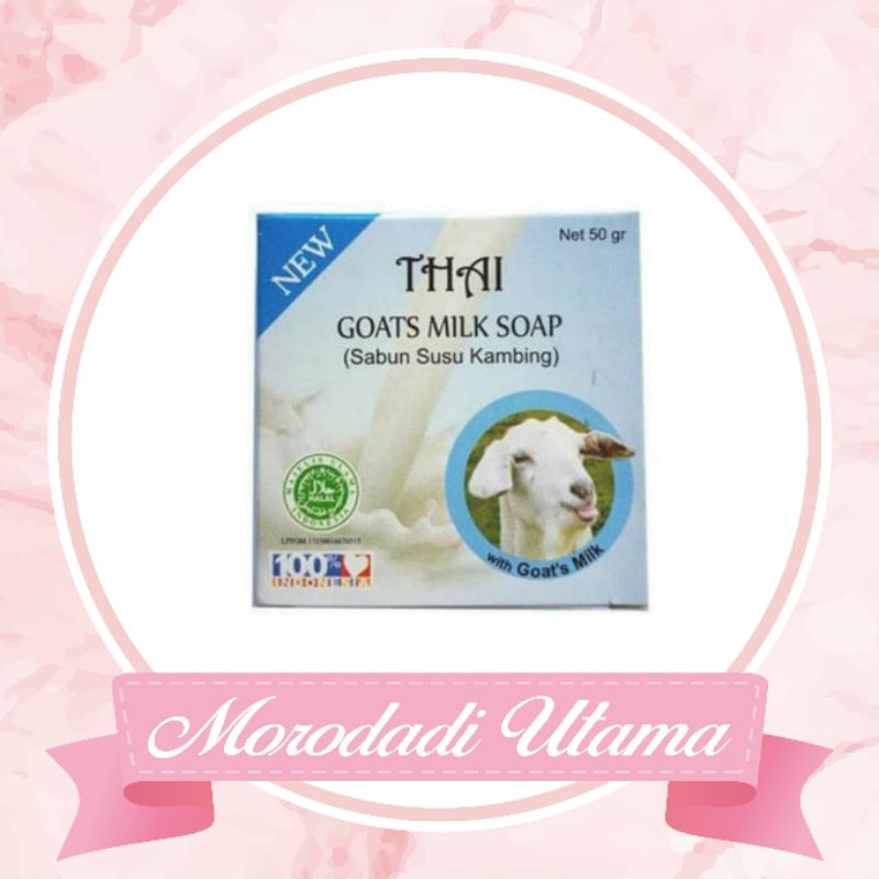 Thai Goats Milk Soap 50gr (Sabun Thai)