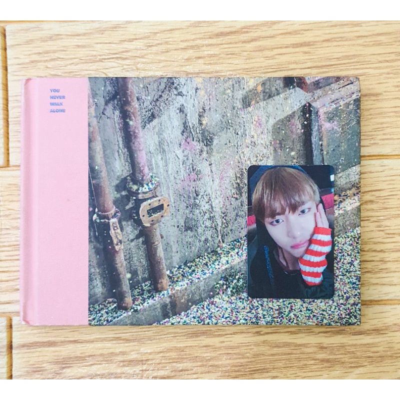 [BOOKED] ALBUM BTS YNWA PINK VER + PC TAEHYUNG