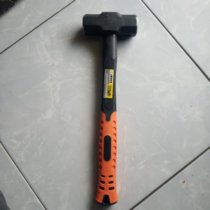 Palu Bodem Pemecah Tembok Batu 2lb 2 lb Gagang Plastik dramashop