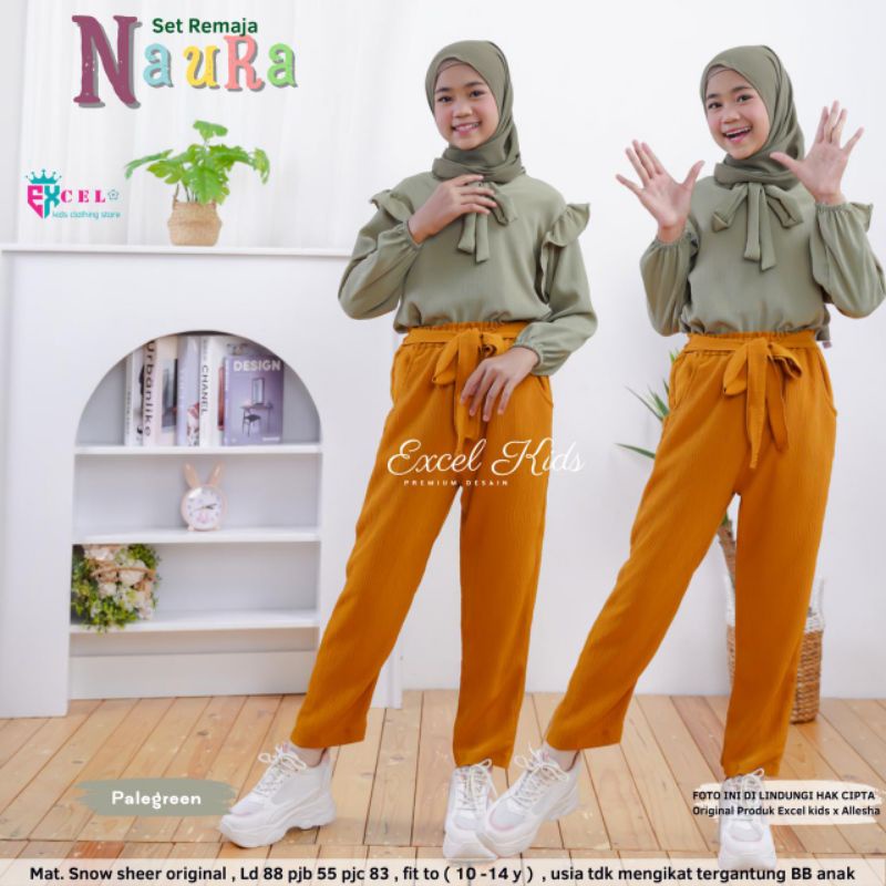DRESS ANAK REMAJA OHAMA/ NAURA SET