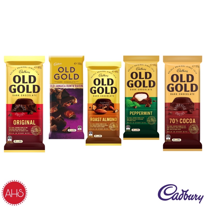 

Cadbury Old Gold Dark Chocolate Bar 180g