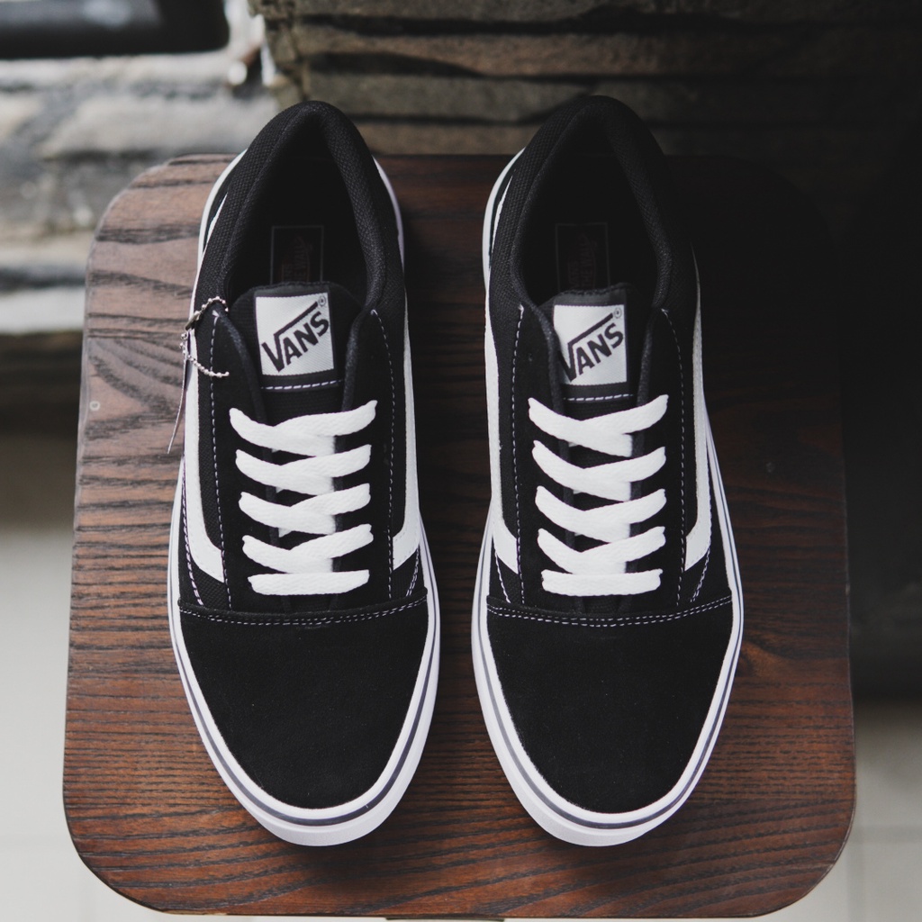 Sepatu Vans Old Skool Premium Grade Original / Sepatu Sneakers Sekolah Pria Wanita Casual Kerja Termurah