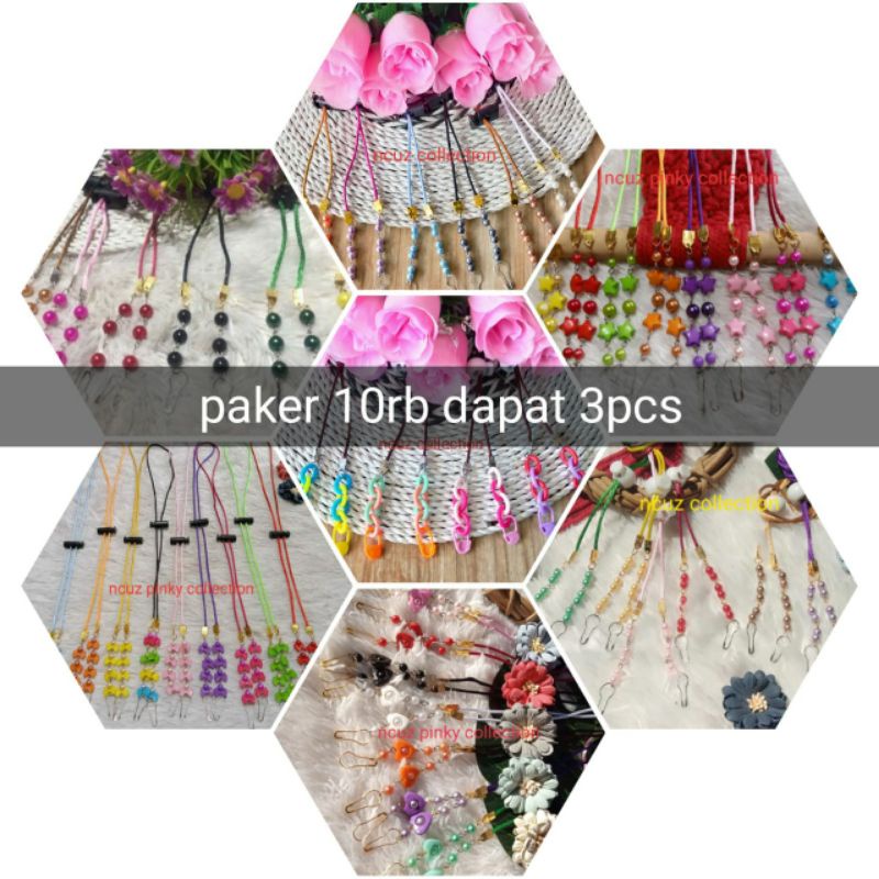 strap masker 2in1mutiara
