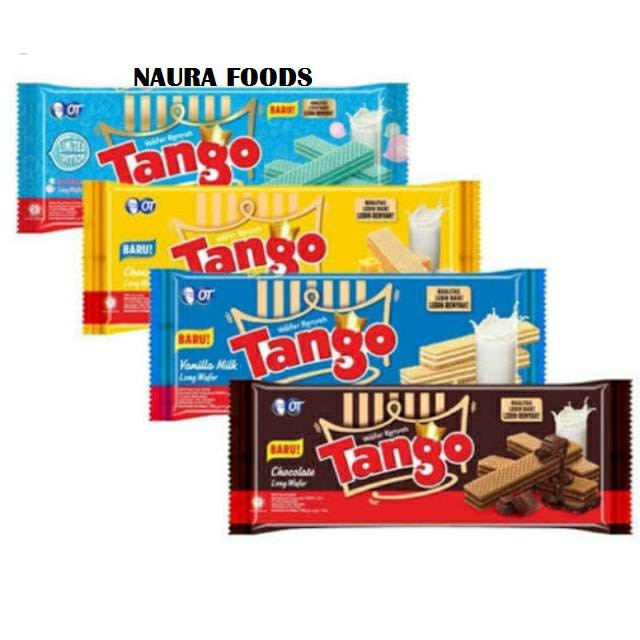 

WAFER TANGO COKLAT / TANGO VANILLA / TANGO BUBLEGUN / TANGO KEJU ECER NETTO 130GR