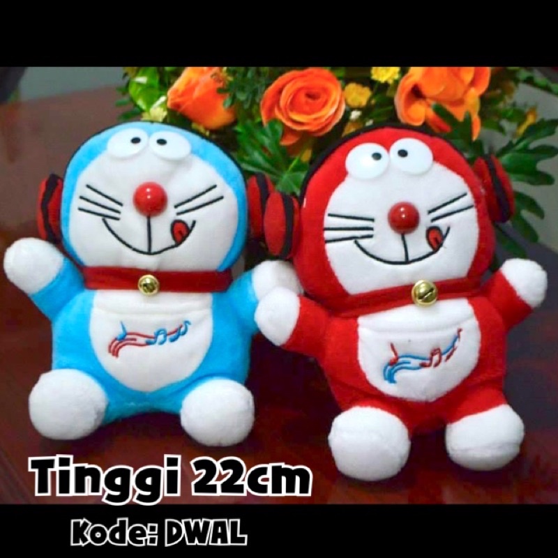 boneka doraemon 22cm boneka dwal doraemon small 22cm