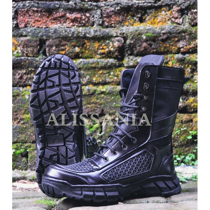 SEPATU SAFETY PDL PRIA TACTICAL UJUNG BESI TNI/POLRI/SECURITY